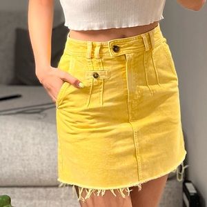 BDG jean skirt